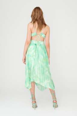 Sheike Daydream Pleat Dress Mint Size 10 