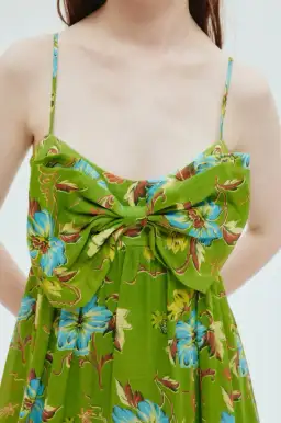 Alemais Hotel Lamu floral-print midi dress size 16 for rent on The Volte - image 4