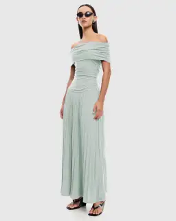 LIONESS Fields of dreams maxi dress Sage size M for rent on The Volte - image 3