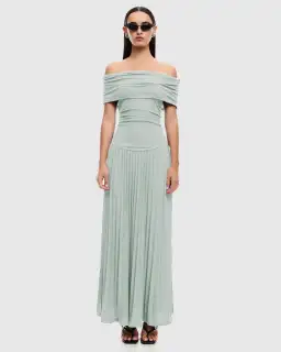 LIONESS Fields of dreams maxi dress Sage size M for rent on The Volte - image 1