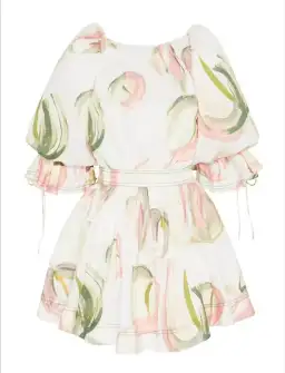 Aje Imprint Floral Mini Dress Size AU 6 / XS  for rent on The Volte - image 5