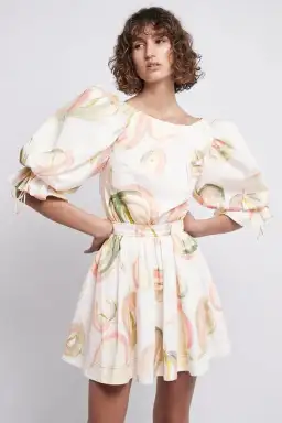 Aje Imprint Floral Mini Dress Size AU 6 / XS  for rent on The Volte - image 1