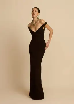Arcina Ori Ellery Maxi Dress in Black Size AU 10 for rent on The Volte - image 1