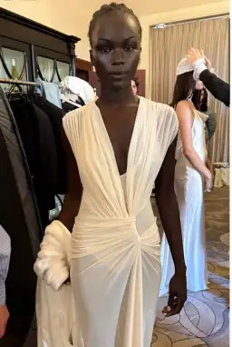 Bec & Bridge Leia Drape Gown size 6 for rent on The Volte - image 1