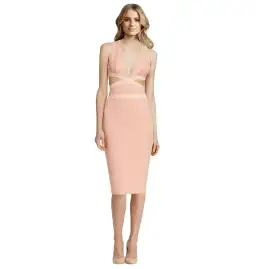 Bec & Bridge Pandora Dress Pink Size AU 8