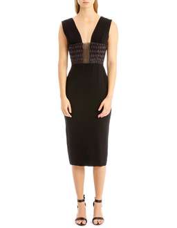 Alex Perry Kylie Dress Black Size 10