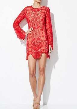 Winona Lucetta Dress Red Size 8