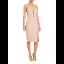 Zimmermann Crepe Link Midi Dress Lily Pink Size 8
