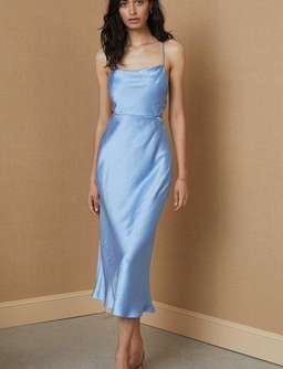 Bec & Bridge Raquel Midi Dress - Sky Blue - Size 8 for rent on The Volte - image 3