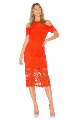 Thurley Bouquet Dress in Mandarin Size 8 for rent on The Volte - image 1