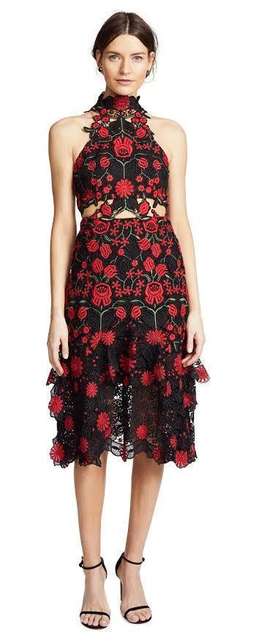 Thurley English Rose Midi White Dress  Size 8 for rent on The Volte - image 1