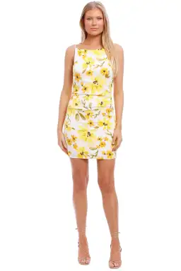 Bec & Bridge Daphne Mini Dress Print Size 8 for rent on The Volte - image 3