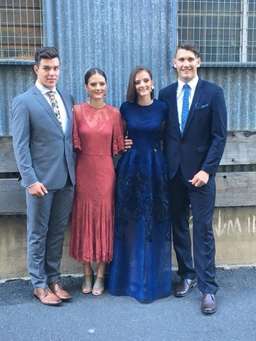 Bronx and Banco Vivien Dress Blue Size 6 for rent on The Volte - image 3