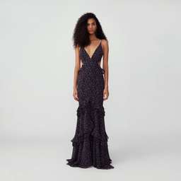 Fame and Partners Mermaid Cut Out Dress Size 8