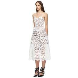 Self Portrait Azaelea Dress White Size 12