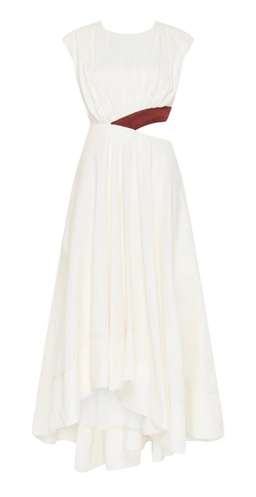 Aje Reflection Cut Out Dress White Size 6 for rent on The Volte - image 5