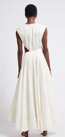 Aje Reflection Cut Out Dress White Size 6 for rent on The Volte - image 2