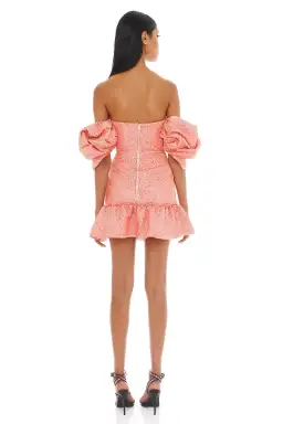 Eliya The Label Charlotte Mini Dress Pink Size 10 for rent on The Volte - image 3
