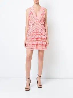 Thurley Foxtrot Mini Dress Pink Size 10