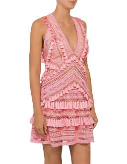 Thurley Foxtrot Dress Pink Size 10