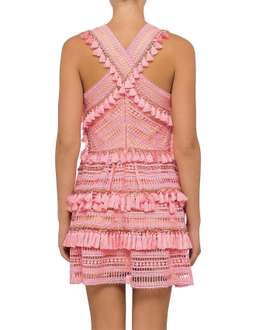Thurley Foxtrot Dress Pink Size 10