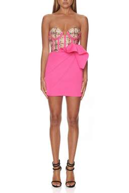 Eliya The Label Jasmine Dress Pink Size AU 12 for rent on The Volte - image 1