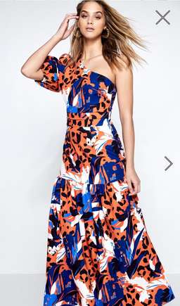 Mossman Untamed Maxi Dress Print Size 12 for rent on The Volte - image 3