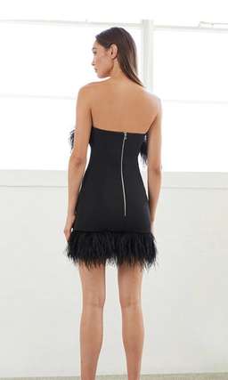 By Johnny Birthday Mini Dress Black Size 8 for rent on The Volte - image 4