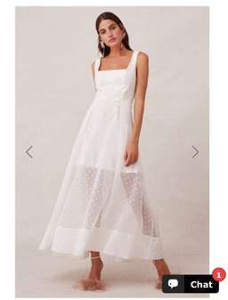 Keepsake the Label - Chime gown Porcelain for rent on The Volte - image 1