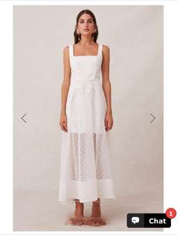 Keepsake the Label - Chime gown Porcelain for rent on The Volte - image 4