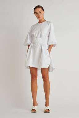 Camilla and Mark Willis Mini Dress White Size 10 for rent on The Volte - image 1