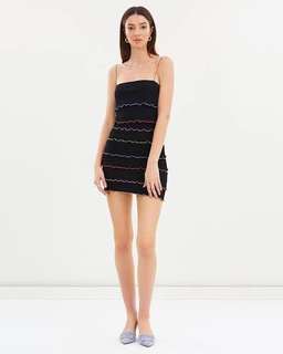 Bec & Bridge La Bambi Mini Dress Black Size AU 6 for rent on The Volte - image 1
