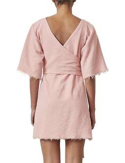 Bec & Bridge Ollie Mini Dress Musk Pink Size 8  for rent on The Volte - image 7