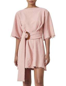 Bec & Bridge Ollie Mini Dress Musk Pink Size 8  for rent on The Volte - image 8