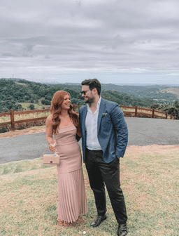 Dion Lee Linear Crepe Pleated Midi Dress Pink Size 6 for rent on The Volte - image 5