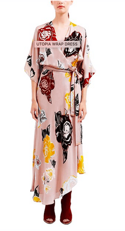 Ginger and Smart Utopia Wrap Dress Size 10 for rent on The Volte - image 1