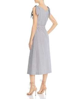 Alice McCall “Make sense striped cutout midi dress”- Size 10