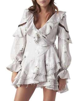 AJE Fiona wrap dress size 10 for rent on The Volte - image 1