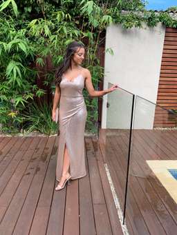 Bariano Marianne Sequin Dress size 8 for rent on The Volte - image 1