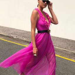 Judy Copley Couture LaLa Capri Dress Pink Size 8