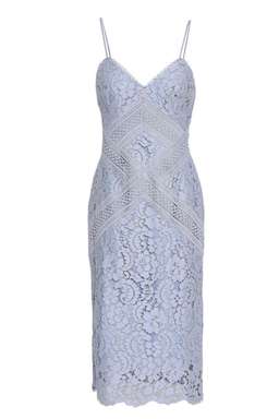Lover Blue Lace Dress for rent on The Volte - image 2