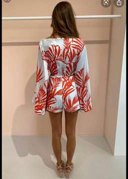 The significant other bright palm play suit size 12