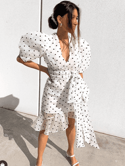 Thurley Glider Dress white size 10 for rent on The Volte - image 1