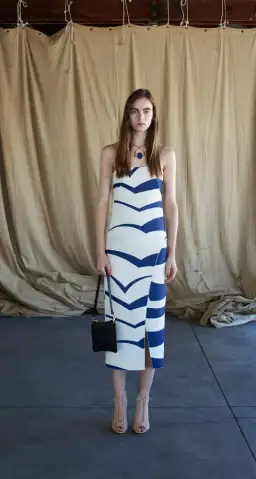 Scanlan Theodore Printed Strapless Dress Size 8 for rent on The Volte - image 1