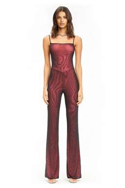 I.AM.GIA Scorpio Jumpsuit in Pink/Black - Size XS