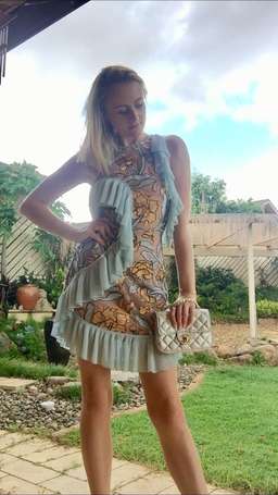 Alice McCall Frill Mini Dress Floral Size 10 for rent on The Volte - image 4