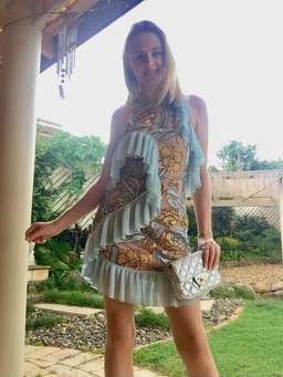 Alice McCall Frill Mini Dress Floral Size 10 for rent on The Volte - image 2