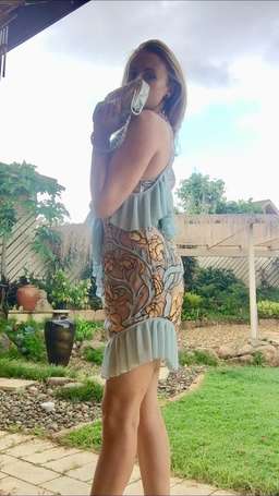 Alice McCall Frill Mini Dress Floral Size 10 for rent on The Volte - image 6