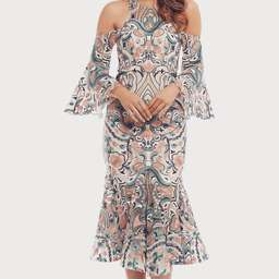 Thurley Carnival Midi Dress for rent on The Volte - image 1