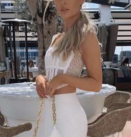 Dion Lee / Corded Lace Corset / White / Size 14 for rent on The Volte - image 3